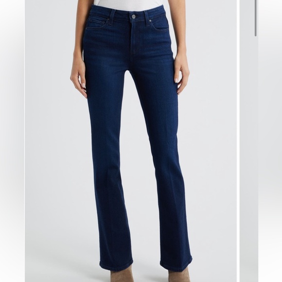 PAIGE Manhattan high rise bootcut Jeans - Picture 1 of 7
